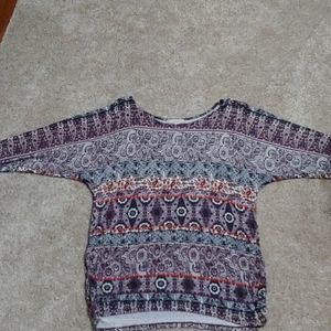 3/4 length ladies top